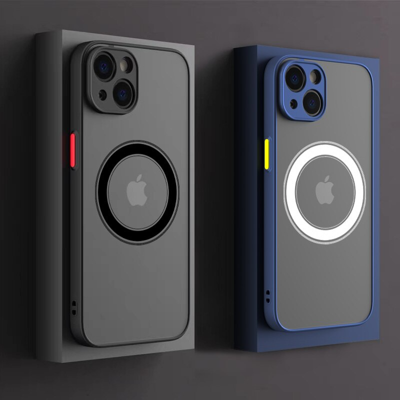 MagSafe Telefoonhoes met Valbescherming en Slank Design