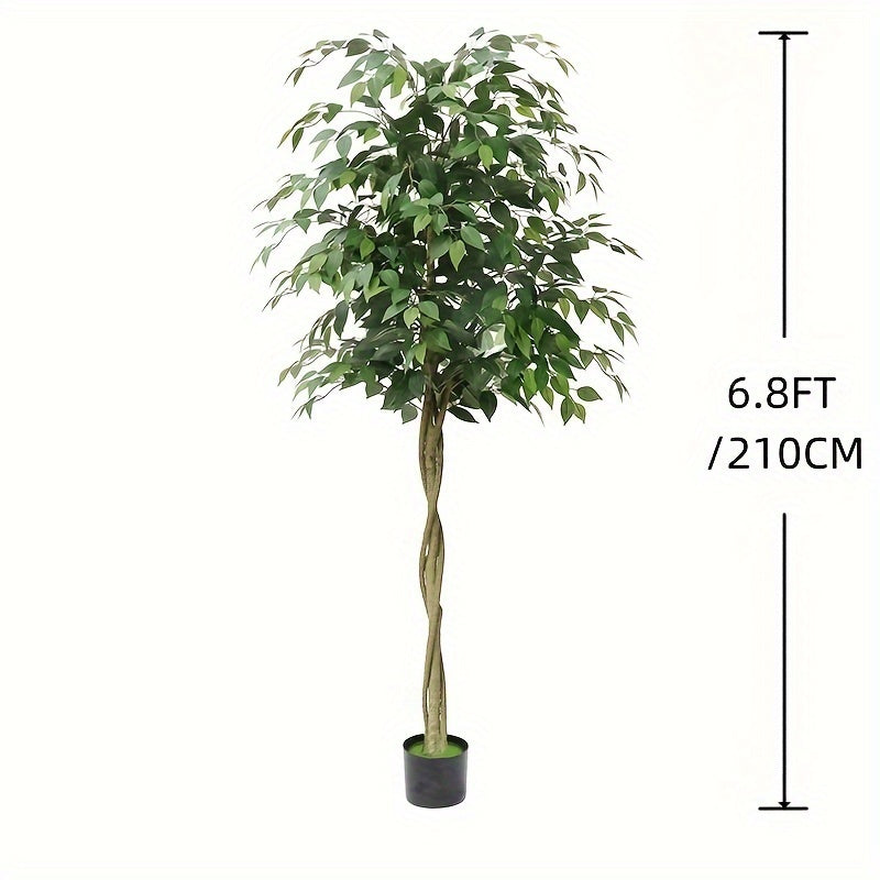 Zijdeachtige Kunstficusboom – Realistisch en Onderhoudsvrij (120–210 cm)