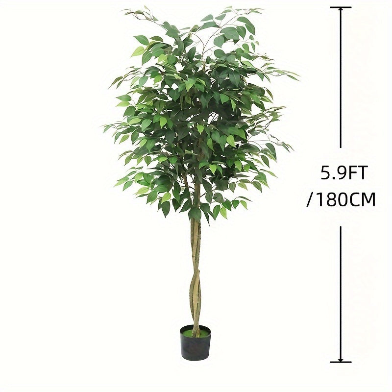 Zijdeachtige Kunstficusboom – Realistisch en Onderhoudsvrij (120–210 cm)