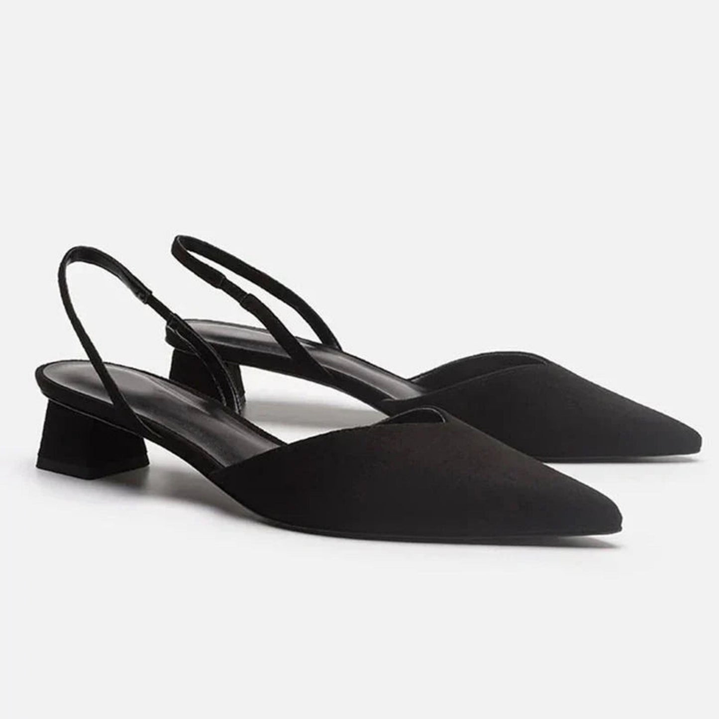 Elegante Slingback Pumps met Lage Hak voor Dames