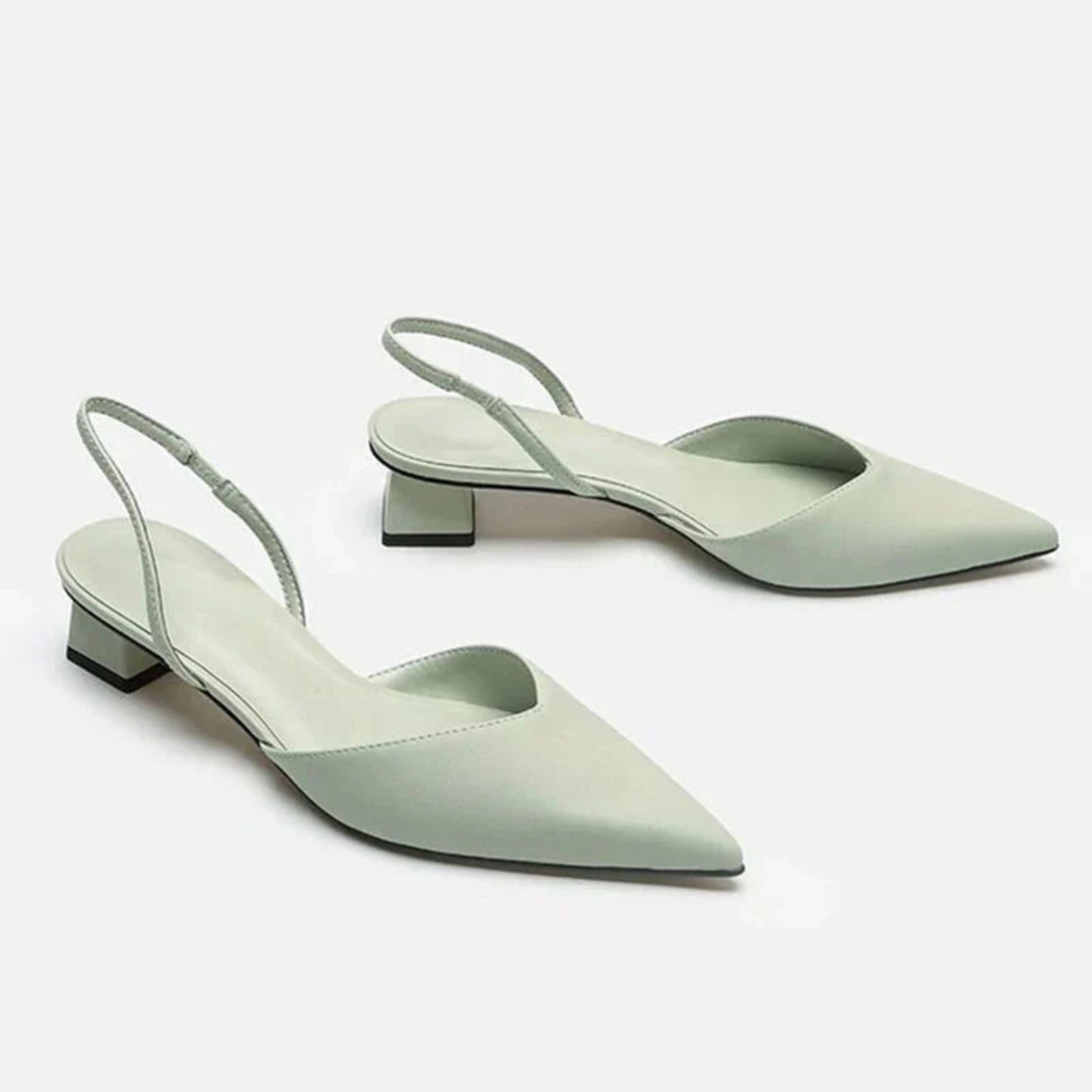 Elegante Slingback Pumps met Lage Hak voor Dames