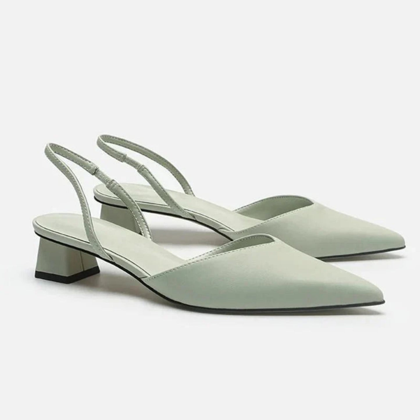 Elegante Slingback Pumps met Lage Hak voor Dames