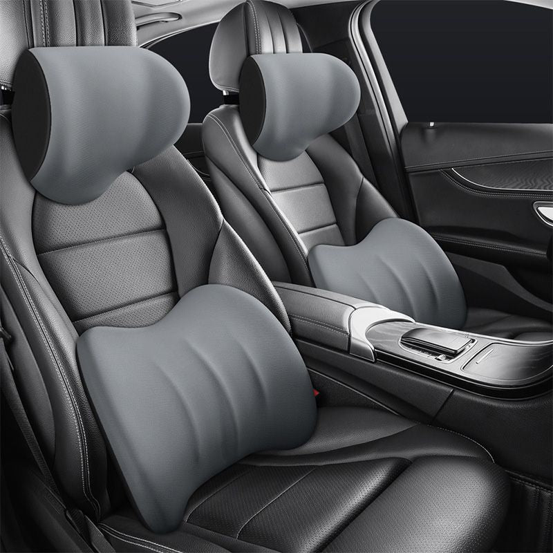 Ergonomische Autokussenset voor Nek en Onderrug – Optimaal Rijcomfort