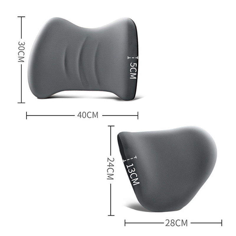 Ergonomische Autokussenset voor Nek en Onderrug – Optimaal Rijcomfort