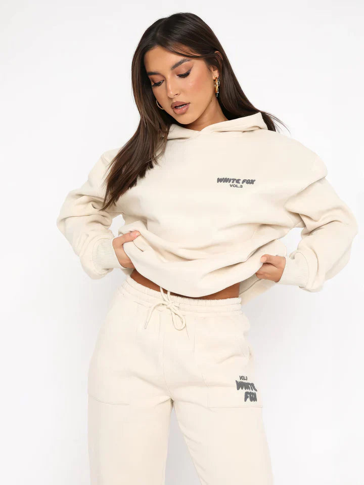 Dames Lounge Set – Zachte Hoodie & Joggingbroek