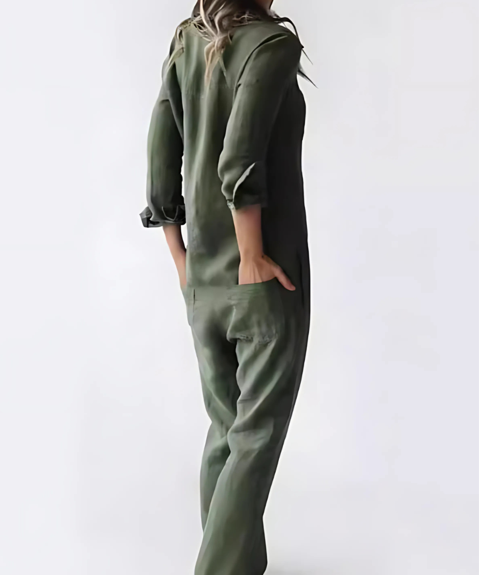 Linnen Jumpsuit voor Dames – Luchtig, Stijlvol & Praktisch