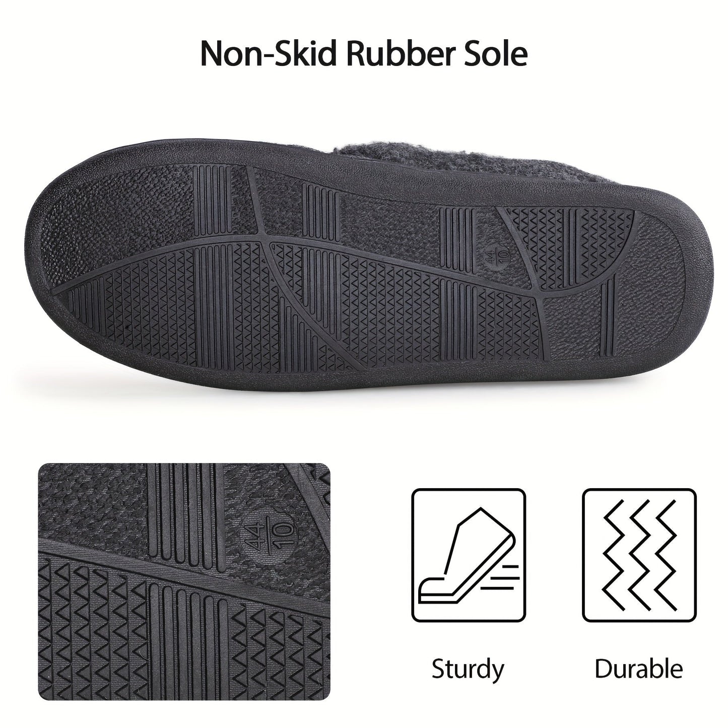 Comfortabele heren pantoffels met klittenbandsluiting