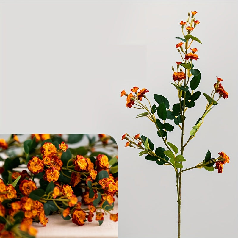 Set van 16 Levensechte Kunstrozen – 75 cm Hoog