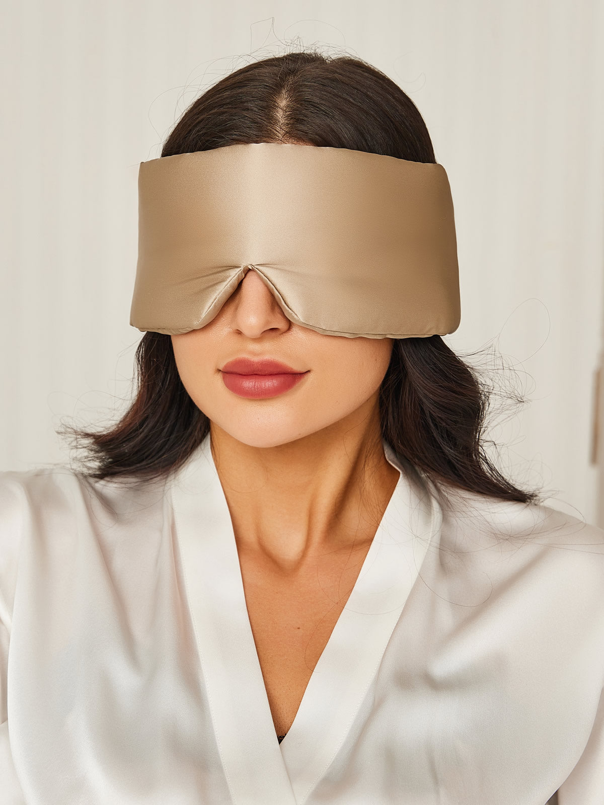 Zijden Slaapmasker – Lichtdicht en Hypoallergeen
