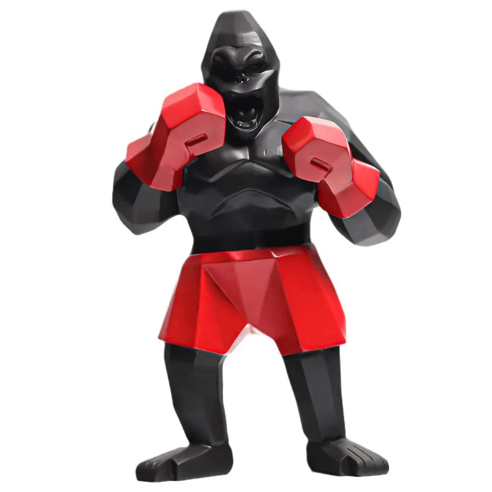 Geometrisch Beeld van een Gorilla – Modern Decoratief Accent