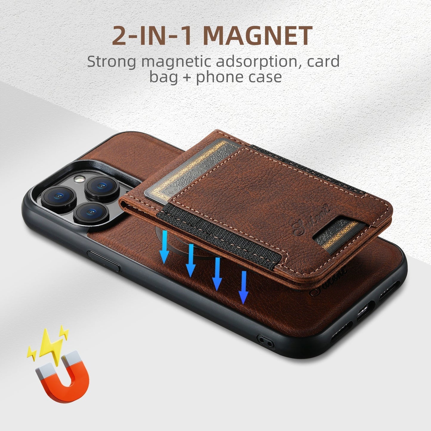 Premium Telefoonhoesje met Kaartvak – Luxe & Praktisch Design