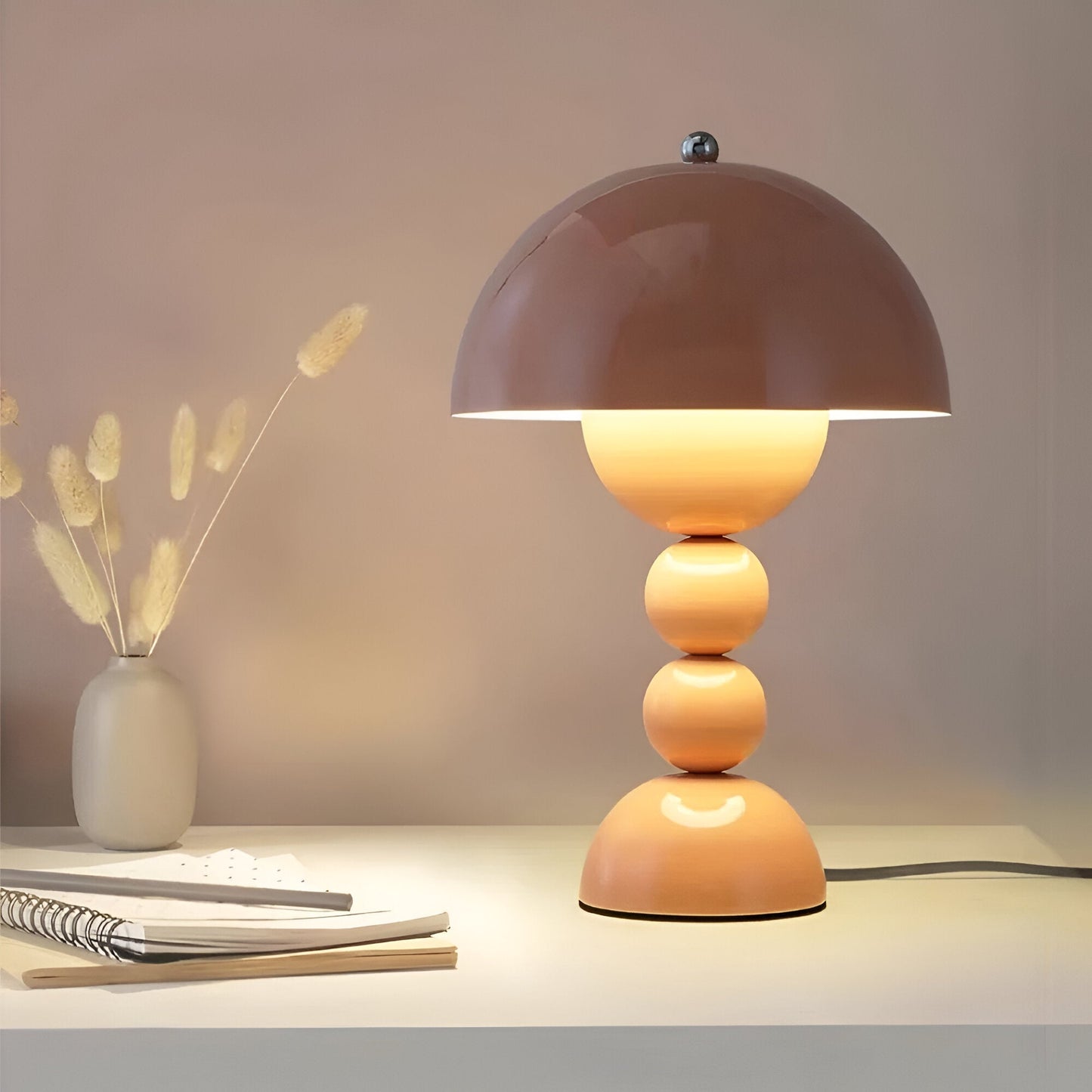 Moderne LED Tafellamp – Draadloos, Draagbaar & Oplaadbaar