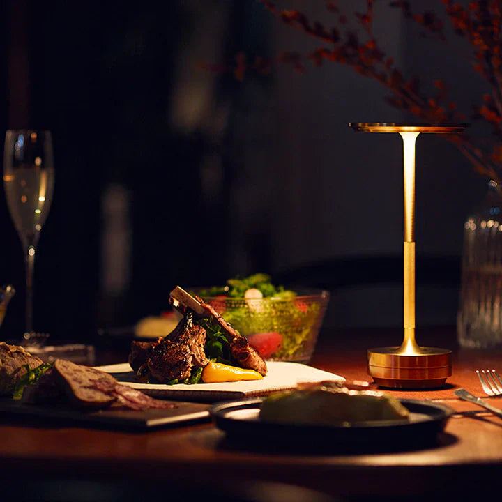 Draadloze LED Tafellamp – Oplaadbaar, Dimbaar & Sfeervol Verlichting