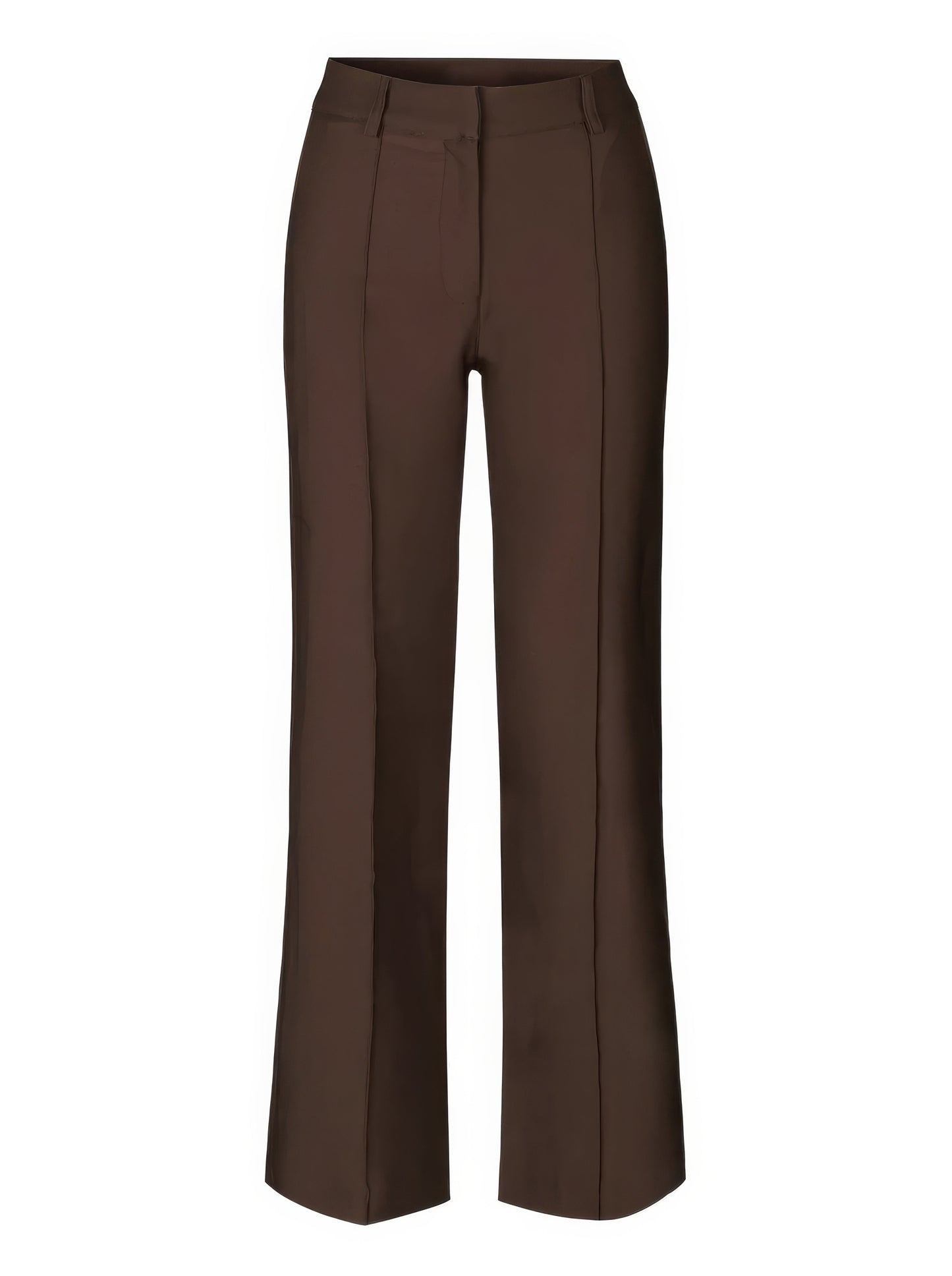 Dames High-Waist Pantalon met Rechte Pijpen – Elegant & Comfortabel