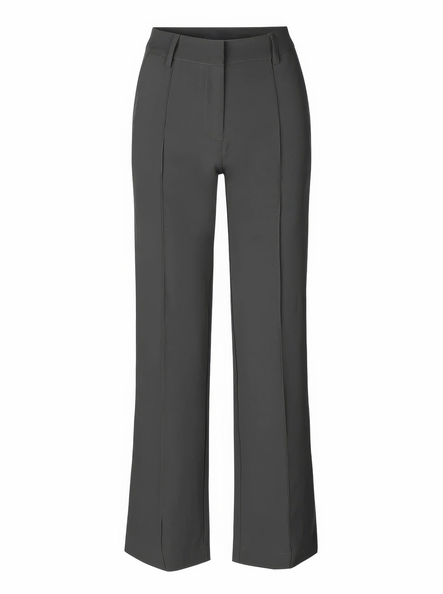 Dames High-Waist Pantalon met Rechte Pijpen – Elegant & Comfortabel