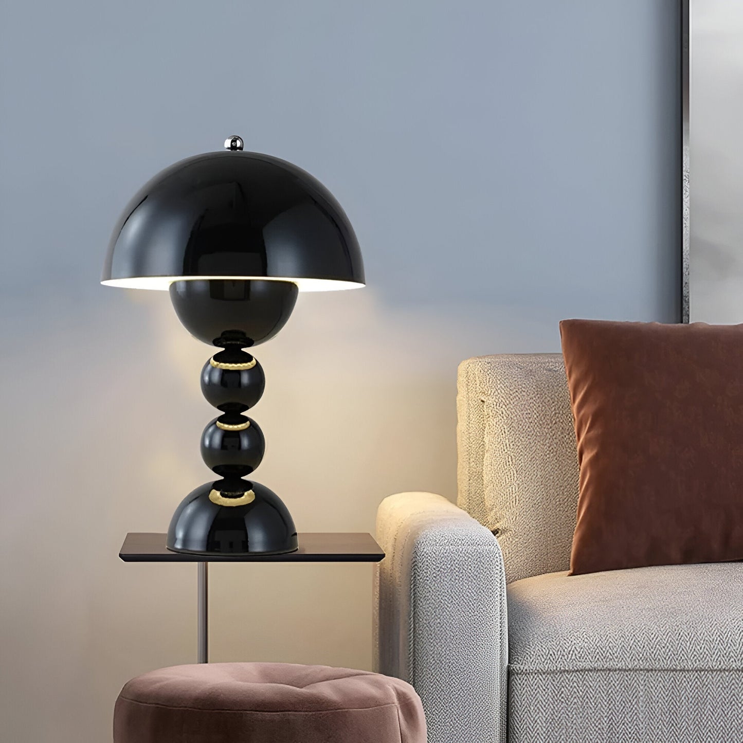 Moderne LED Tafellamp – Draadloos, Draagbaar & Oplaadbaar