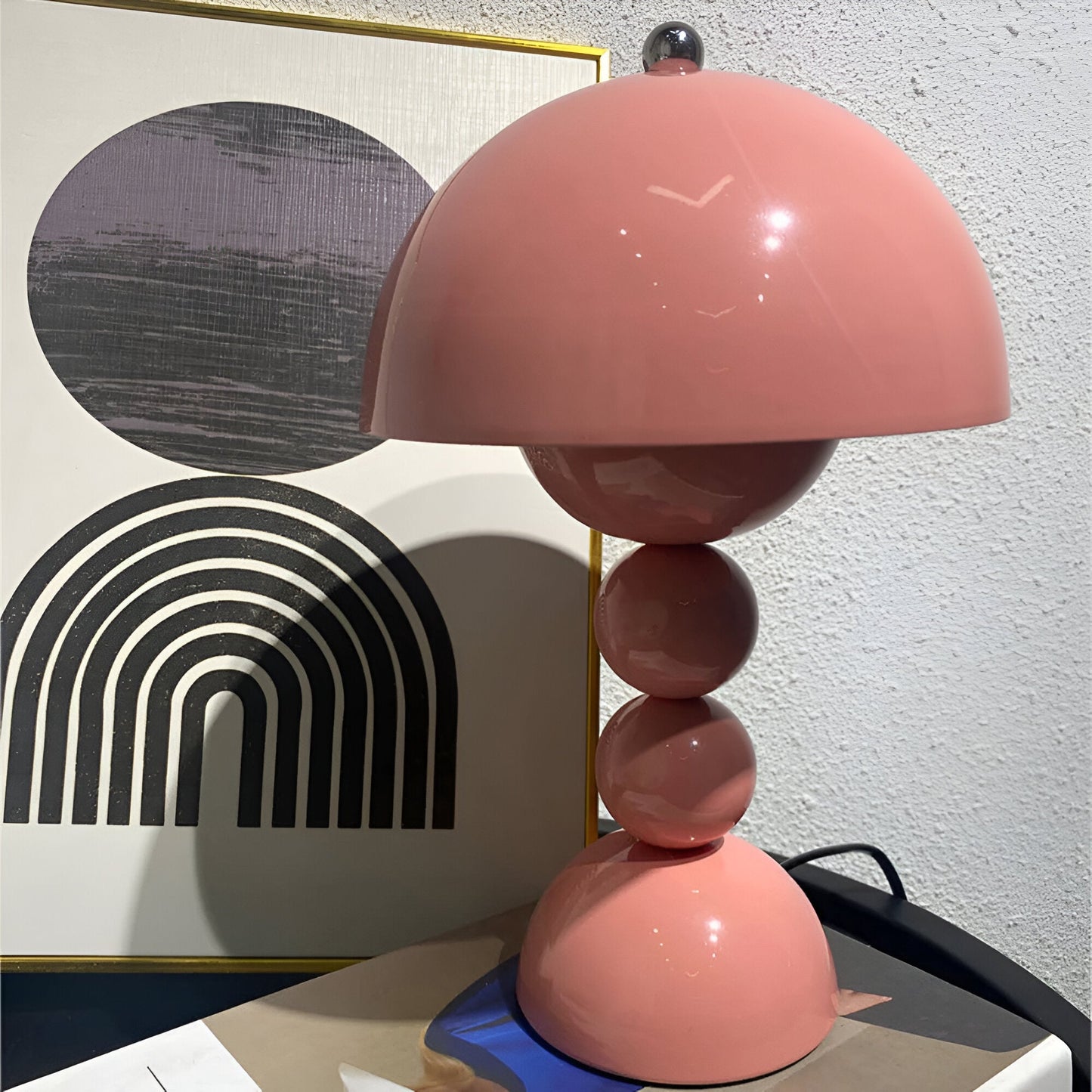Moderne LED Tafellamp – Draadloos, Draagbaar & Oplaadbaar