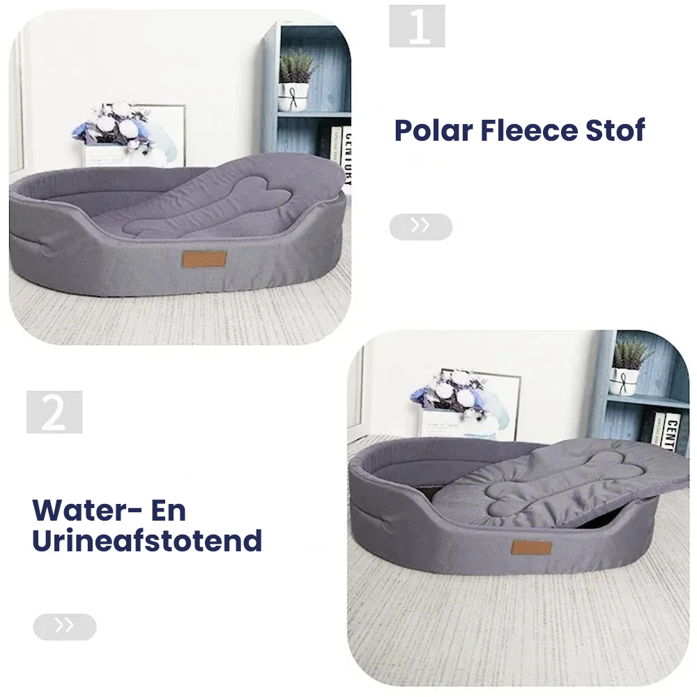 Waterdicht Comfort Hondenbed – Duurzaam & Zacht voor Elke Hond