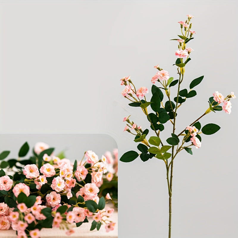 Set van 16 Levensechte Kunstrozen – 75 cm Hoog