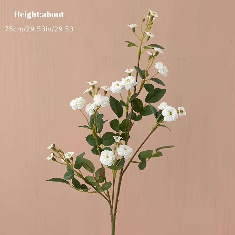 Set van 16 Levensechte Kunstrozen – 75 cm Hoog