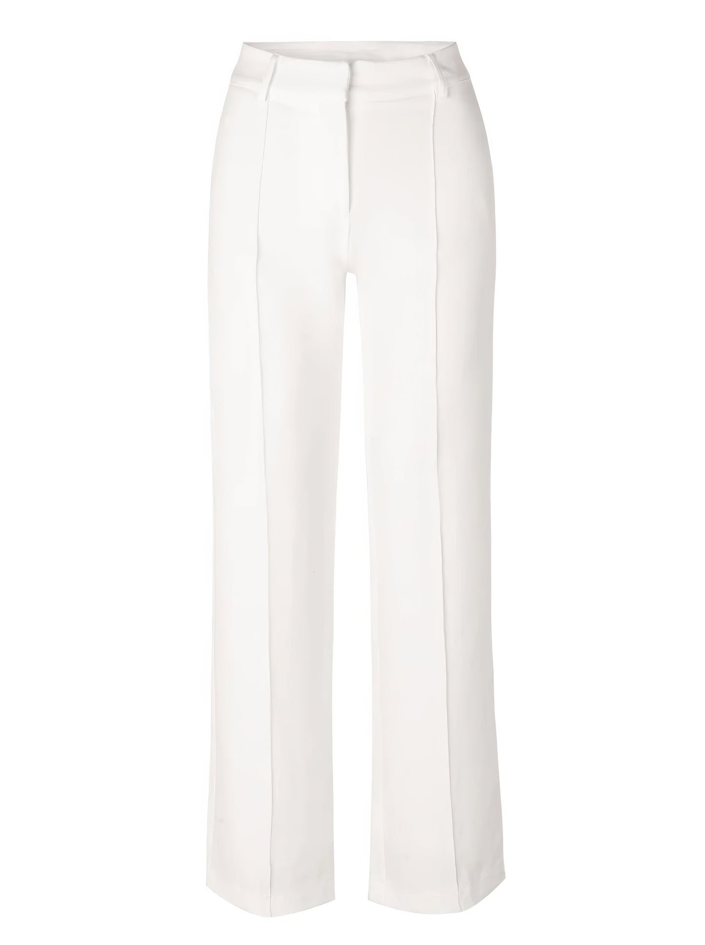 Dames High-Waist Pantalon met Rechte Pijpen – Elegant & Comfortabel