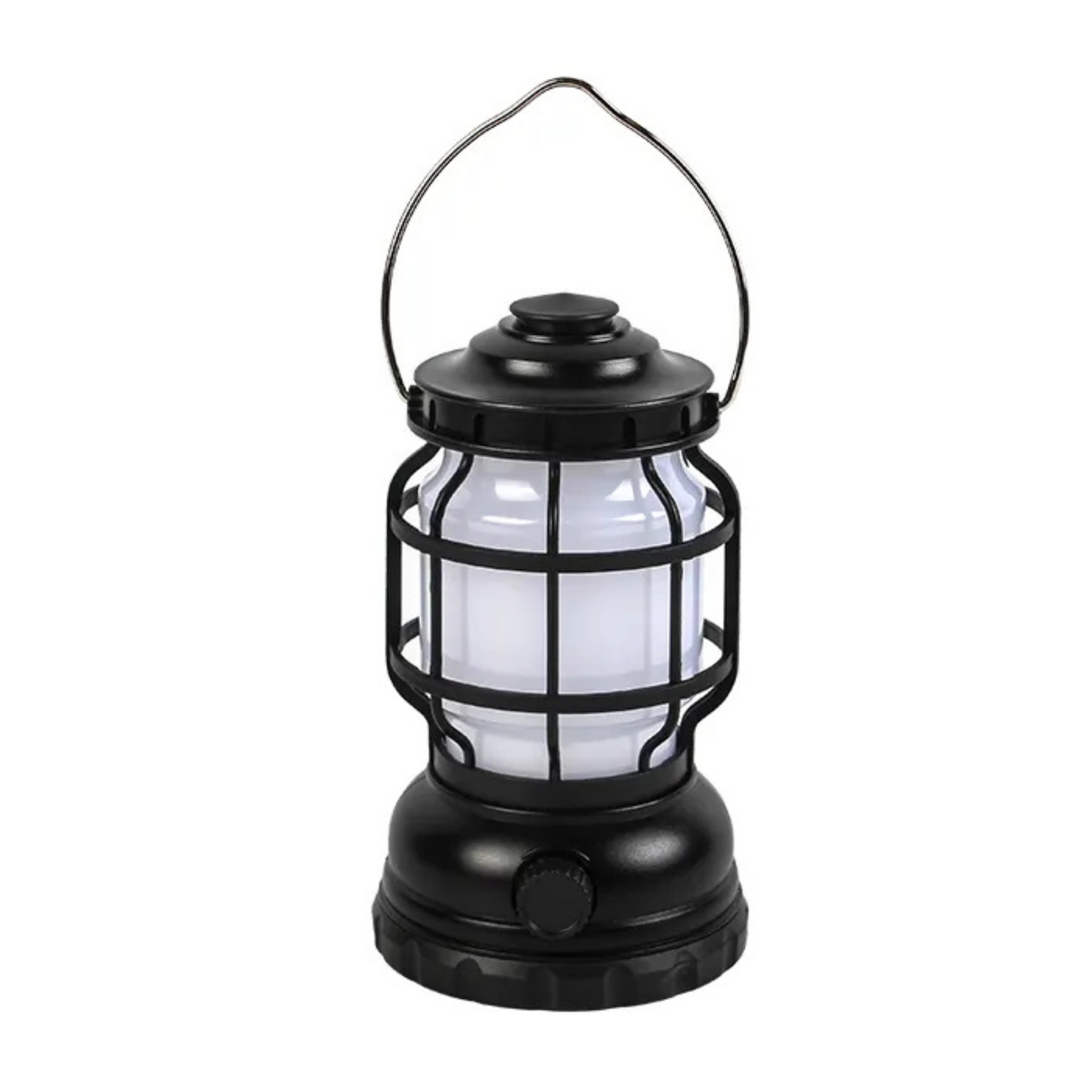 Vintage Kampeerlantaarn met Warm Licht – Oplaadbaar & Weerbestendig
