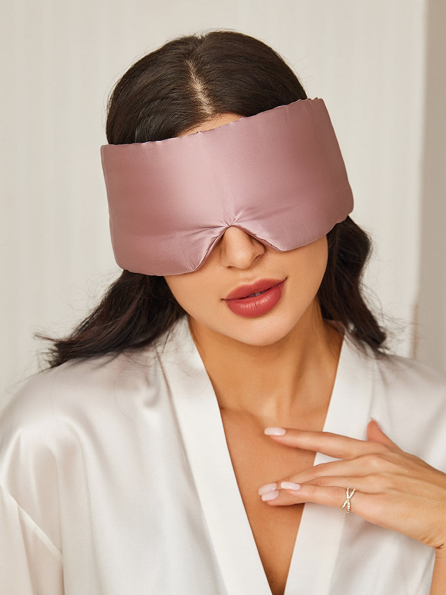 Zijden Slaapmasker – Lichtdicht en Hypoallergeen