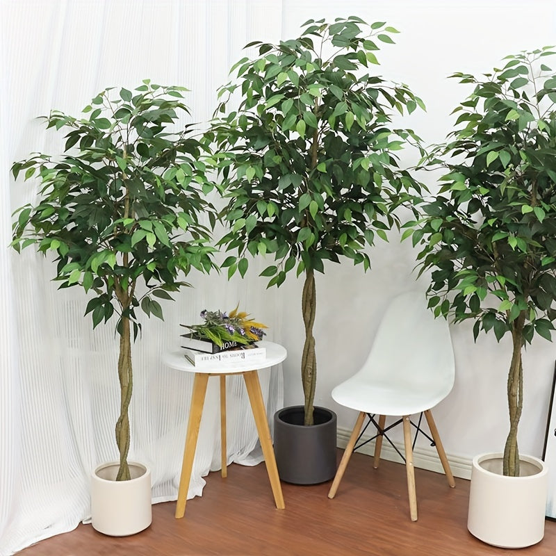Zijdeachtige Kunstficusboom – Realistisch en Onderhoudsvrij (120–210 cm)