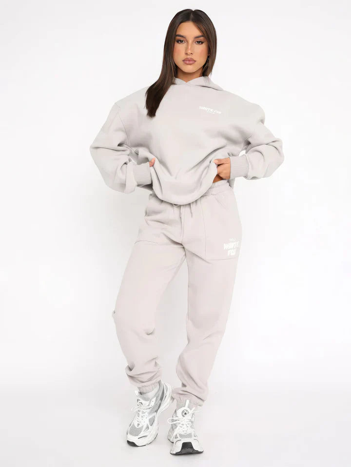 Dames Lounge Set – Zachte Hoodie & Joggingbroek