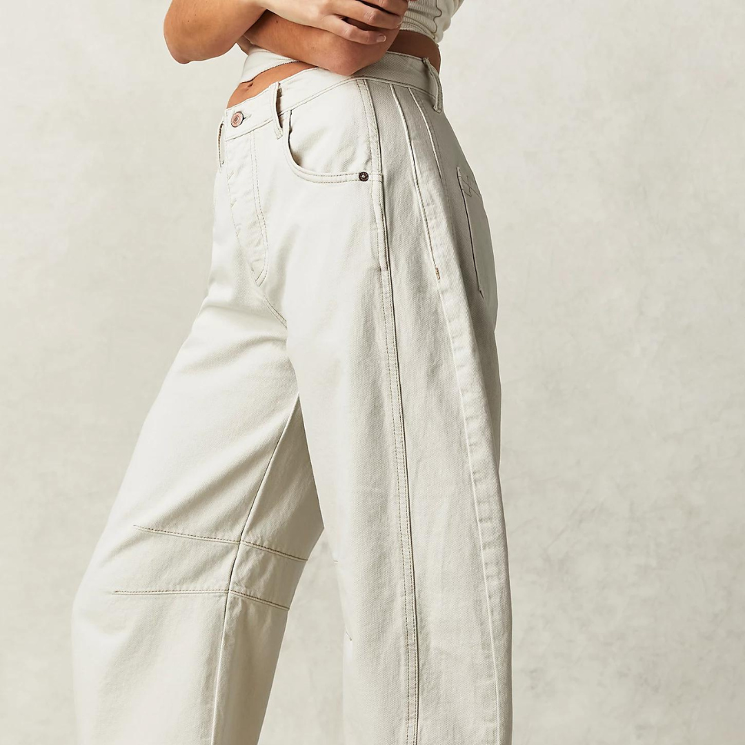 Straight Leg Jeans voor Dames – Losse Pasvorm, Tijdloze Look