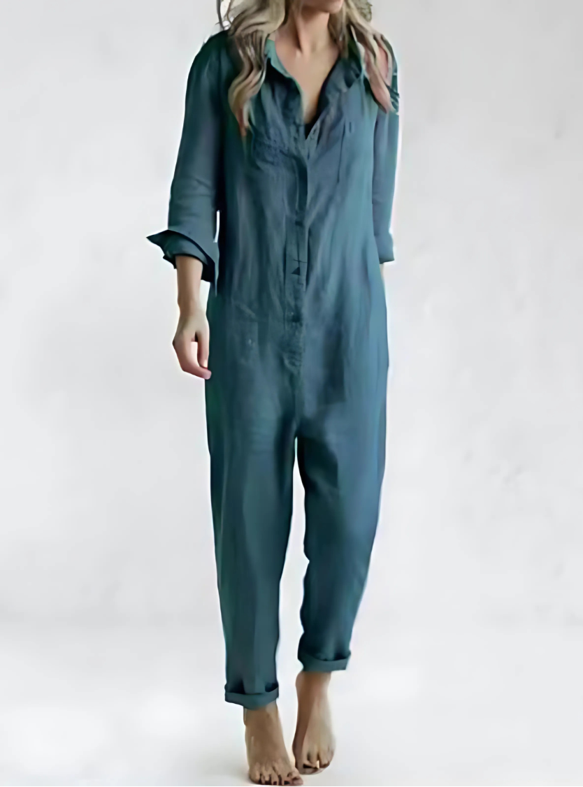 Linnen Jumpsuit voor Dames – Luchtig, Stijlvol & Praktisch