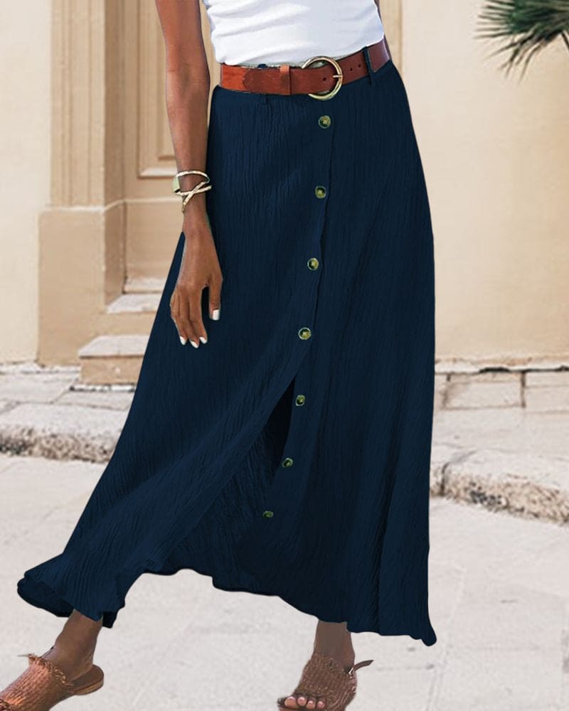 Lange Damesrok – Comfortabele & Stijlvolle Maxi Rok voor Elke Dag