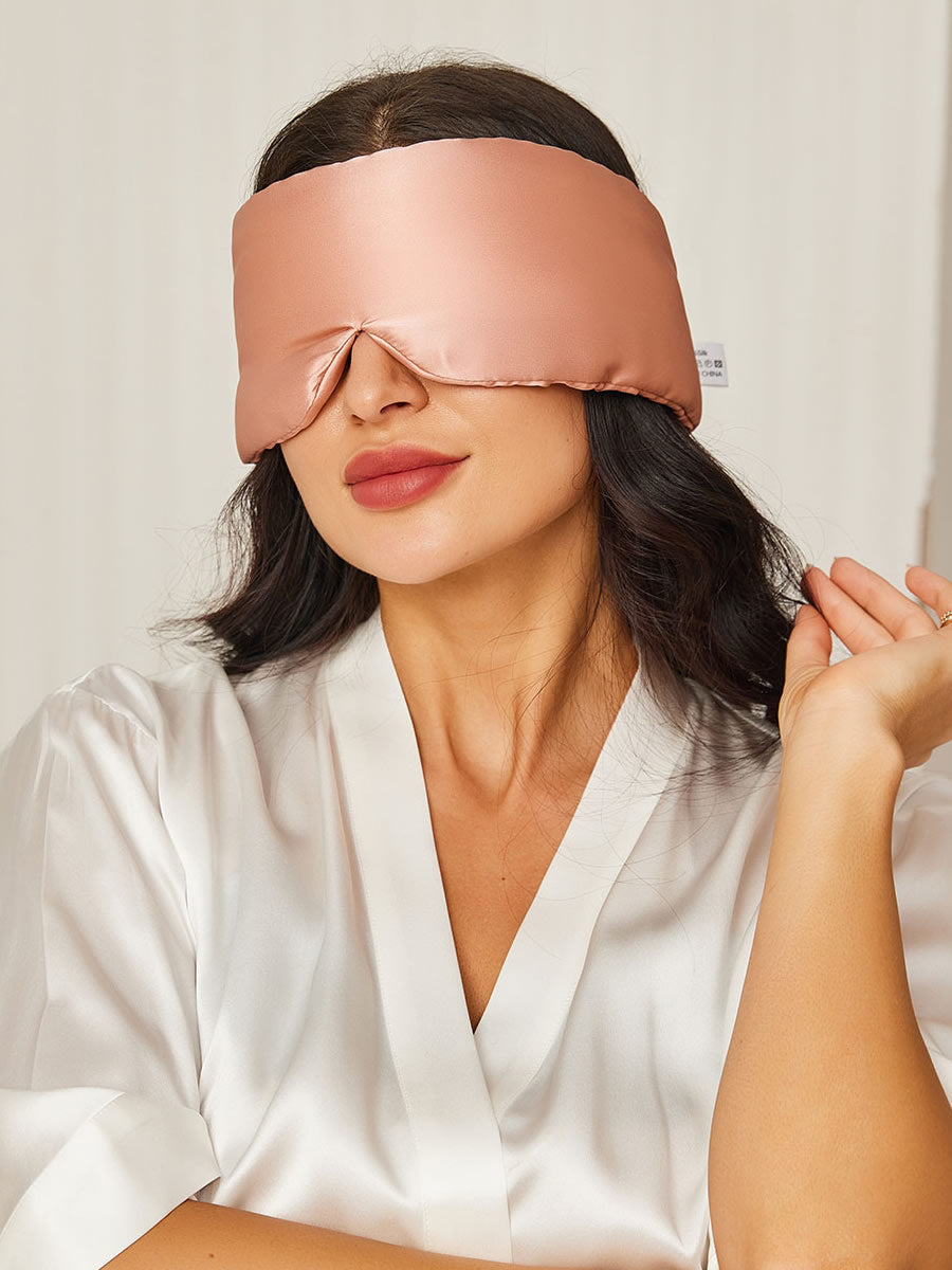 Zijden Slaapmasker – Lichtdicht en Hypoallergeen