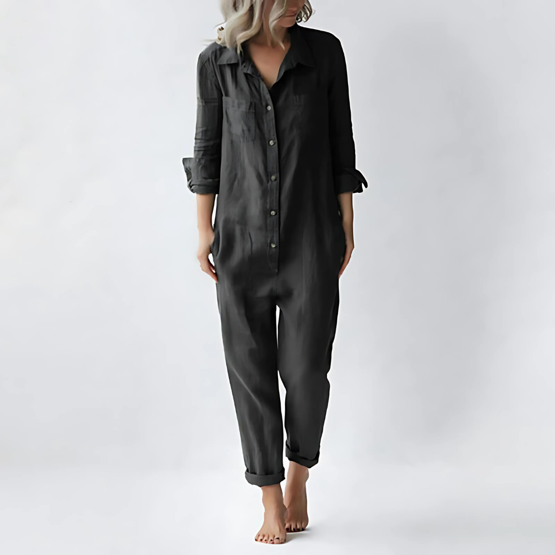 Linnen Jumpsuit voor Dames – Luchtig, Stijlvol & Praktisch