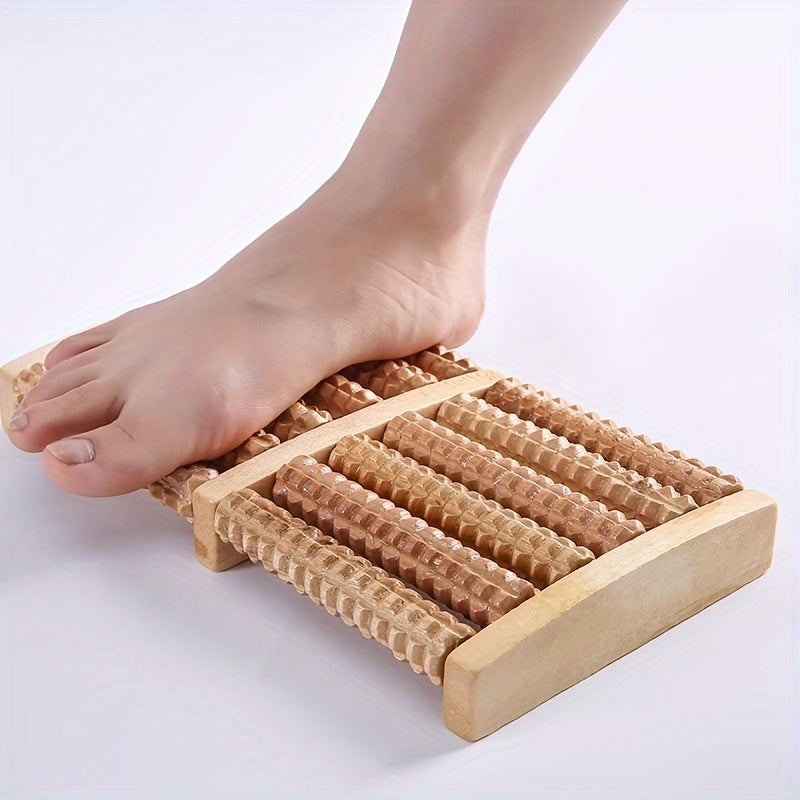 Houten Voetroller voor Ontspanning en Spierontlasting