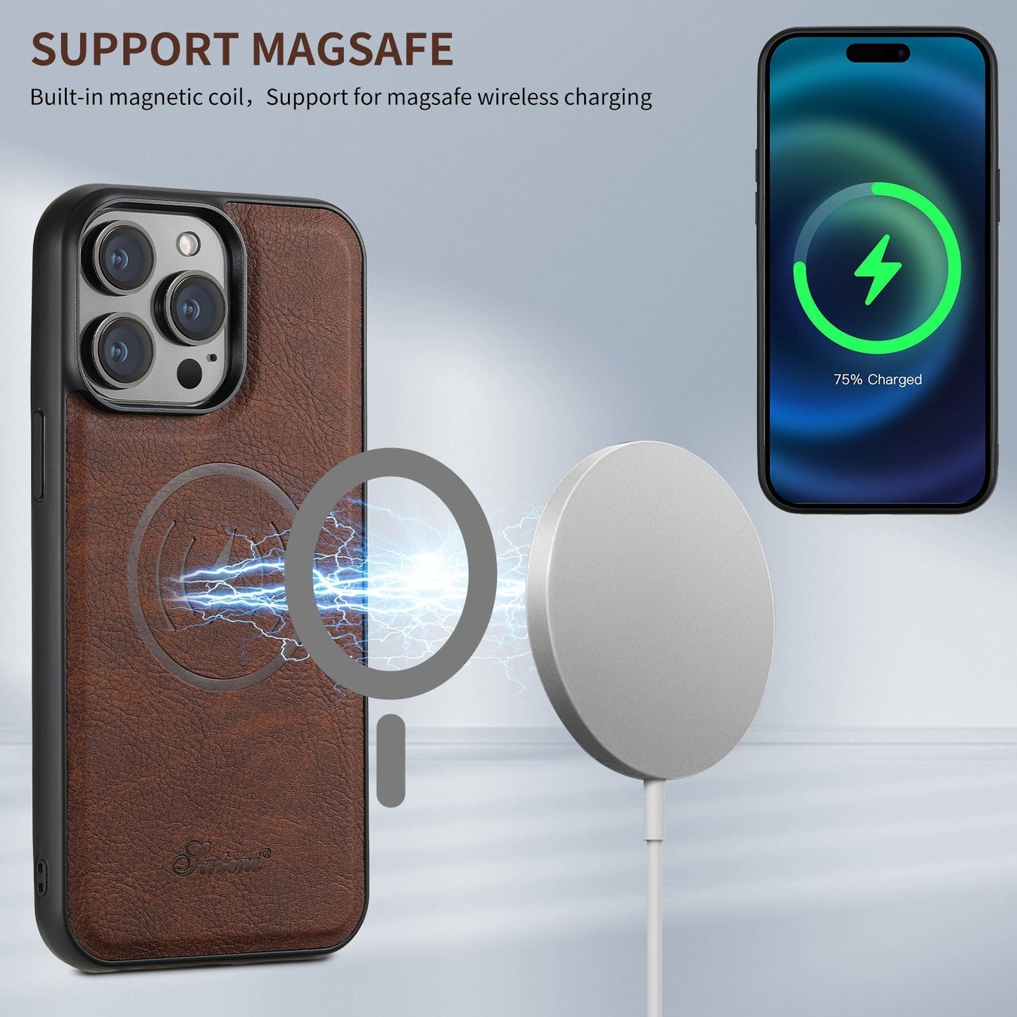 Premium Telefoonhoesje met Kaartvak – Luxe & Praktisch Design
