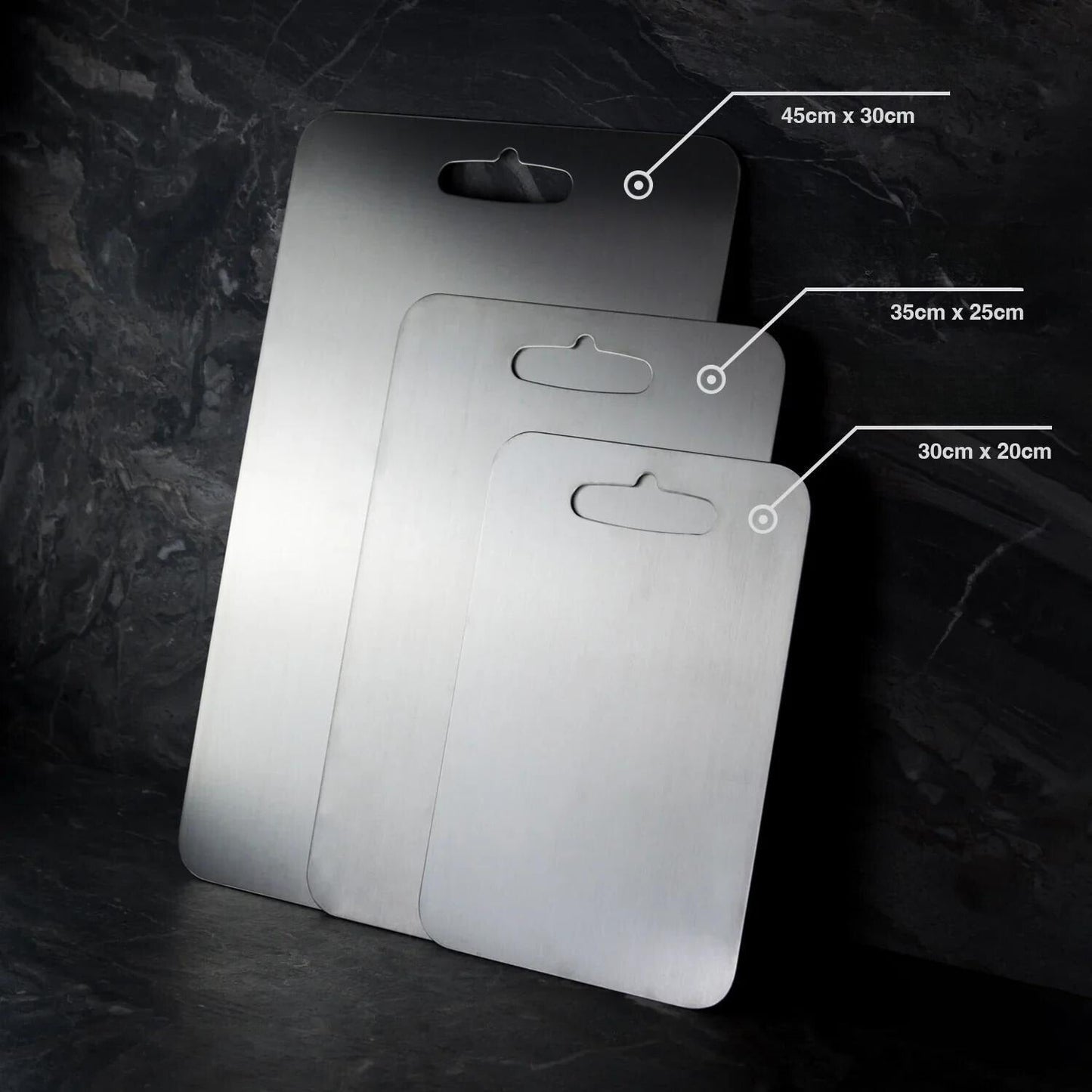 Titanium Snijplank – BPA-vrij, Hygiënisch & Duurzaam