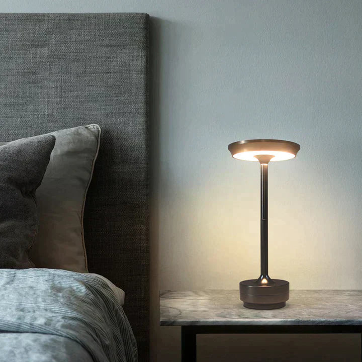 Draadloze LED Tafellamp – Oplaadbaar, Dimbaar & Sfeervol Verlichting