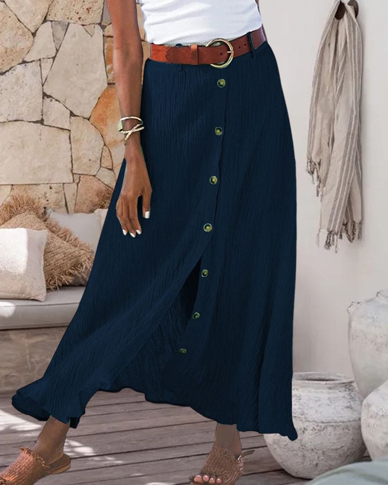 Lange Damesrok – Comfortabele & Stijlvolle Maxi Rok voor Elke Dag