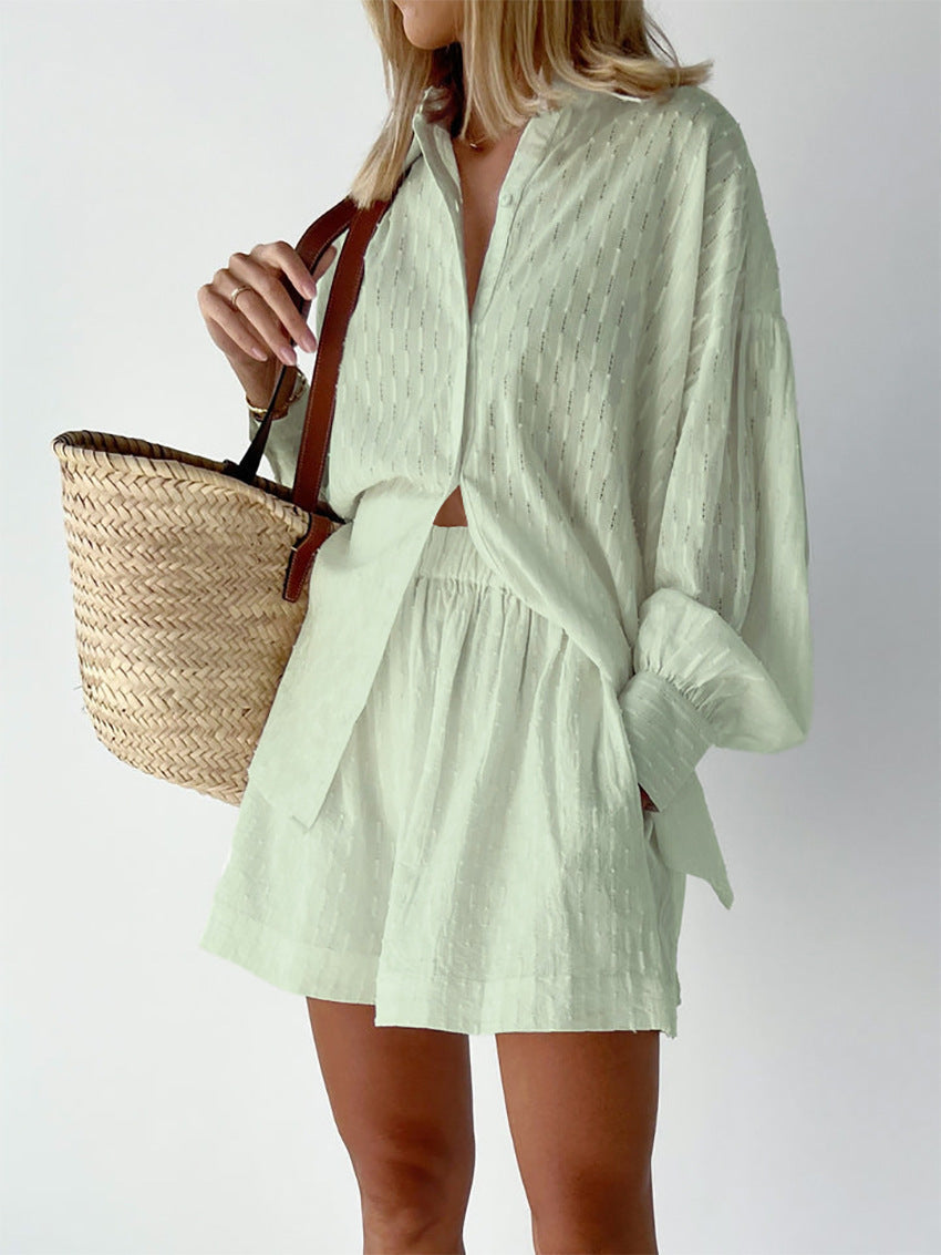 Zomerset met Blouse en Short voor Dames – Licht en Luchtig
