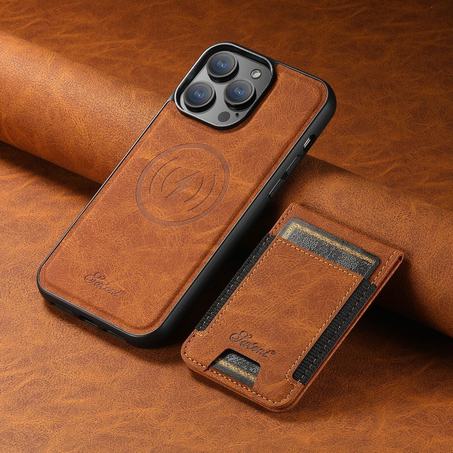 Premium Telefoonhoesje met Kaartvak – Luxe & Praktisch Design