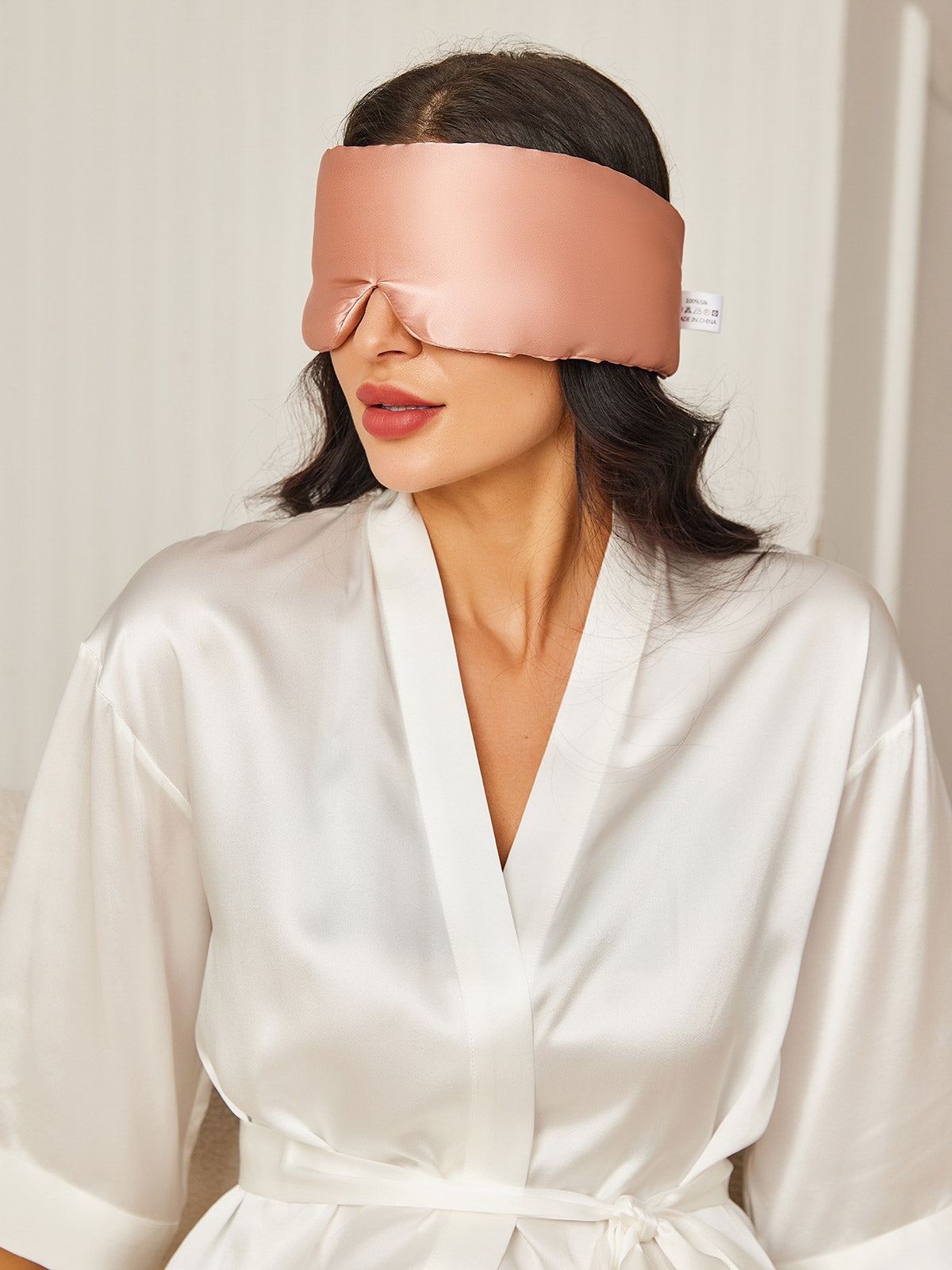 Zijden Slaapmasker – Lichtdicht en Hypoallergeen