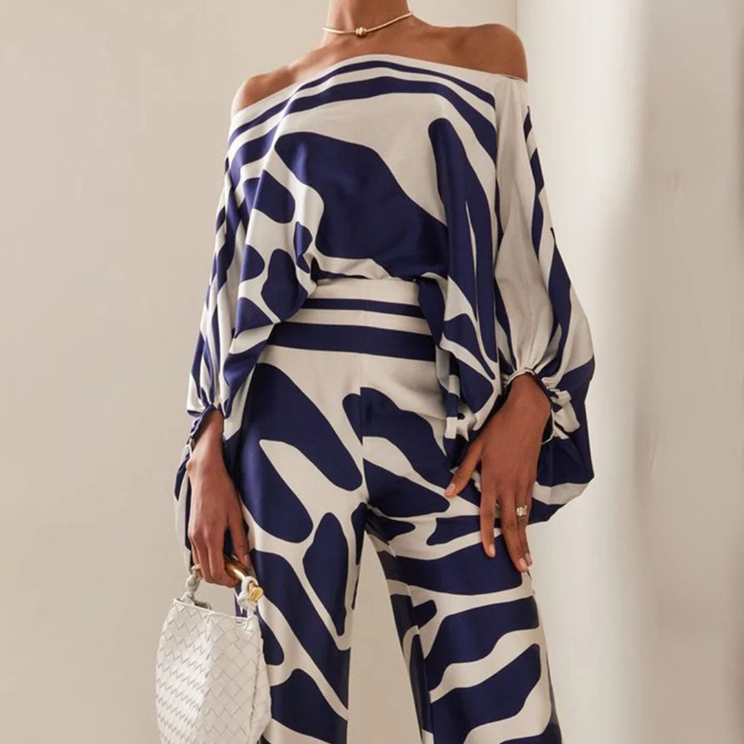 Tweedelige Satijnen Set – Chic, Glanzend en Verfijnd