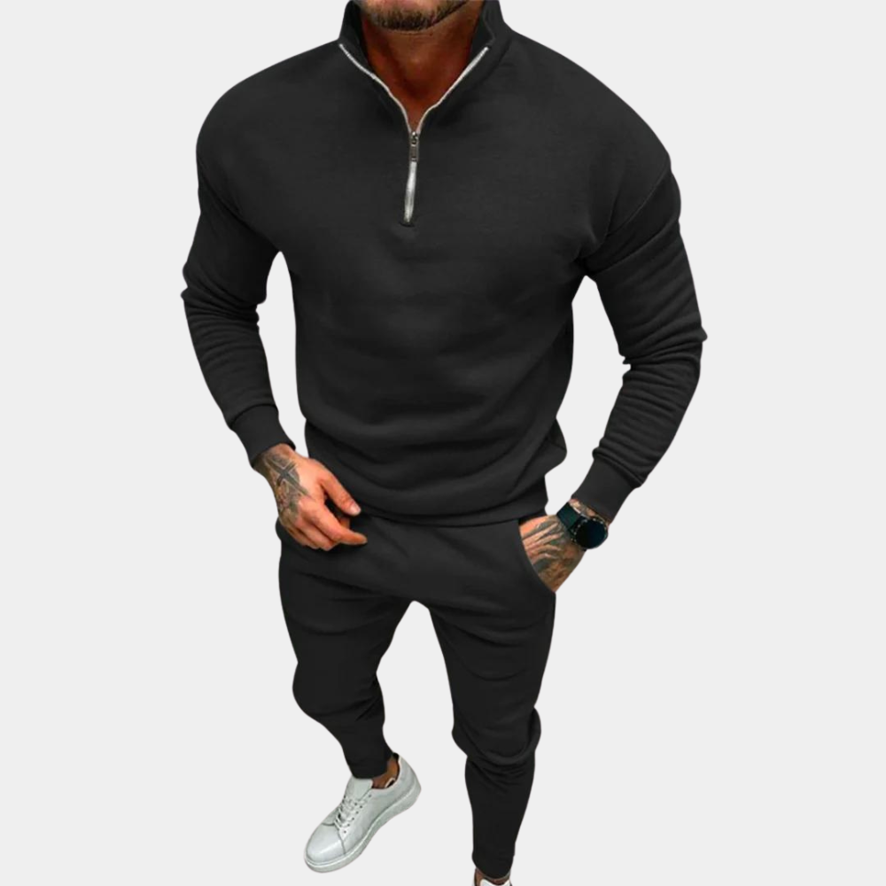 Zomers Joggingpak voor Heren – Comfortabel en Ademend Tweedelig Set