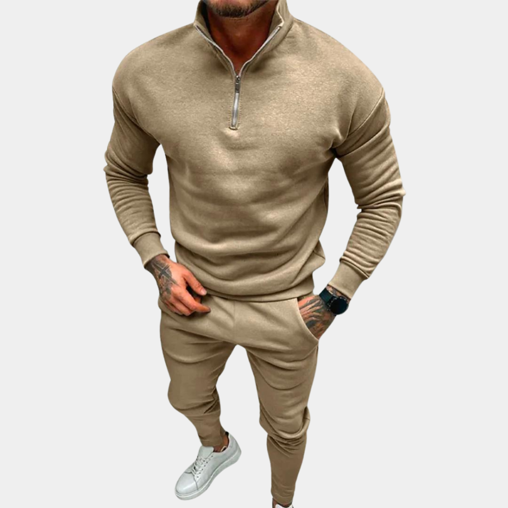 Zomers Joggingpak voor Heren – Comfortabel en Ademend Tweedelig Set