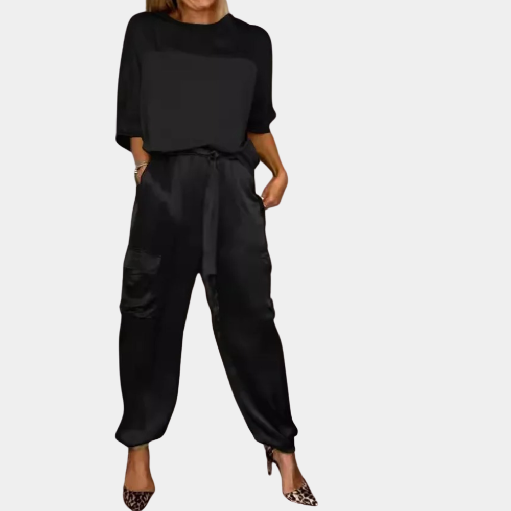 Zomerse tweedelige Dames Set – Trui & Broek