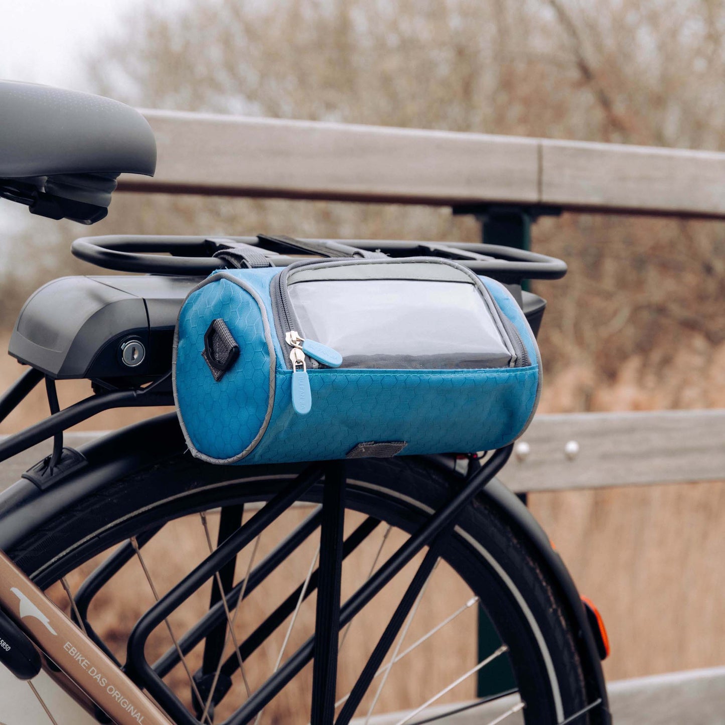 Waterdichte Touchscreen Fietstas – Compact, Stevig & Smartphonevriendelijk