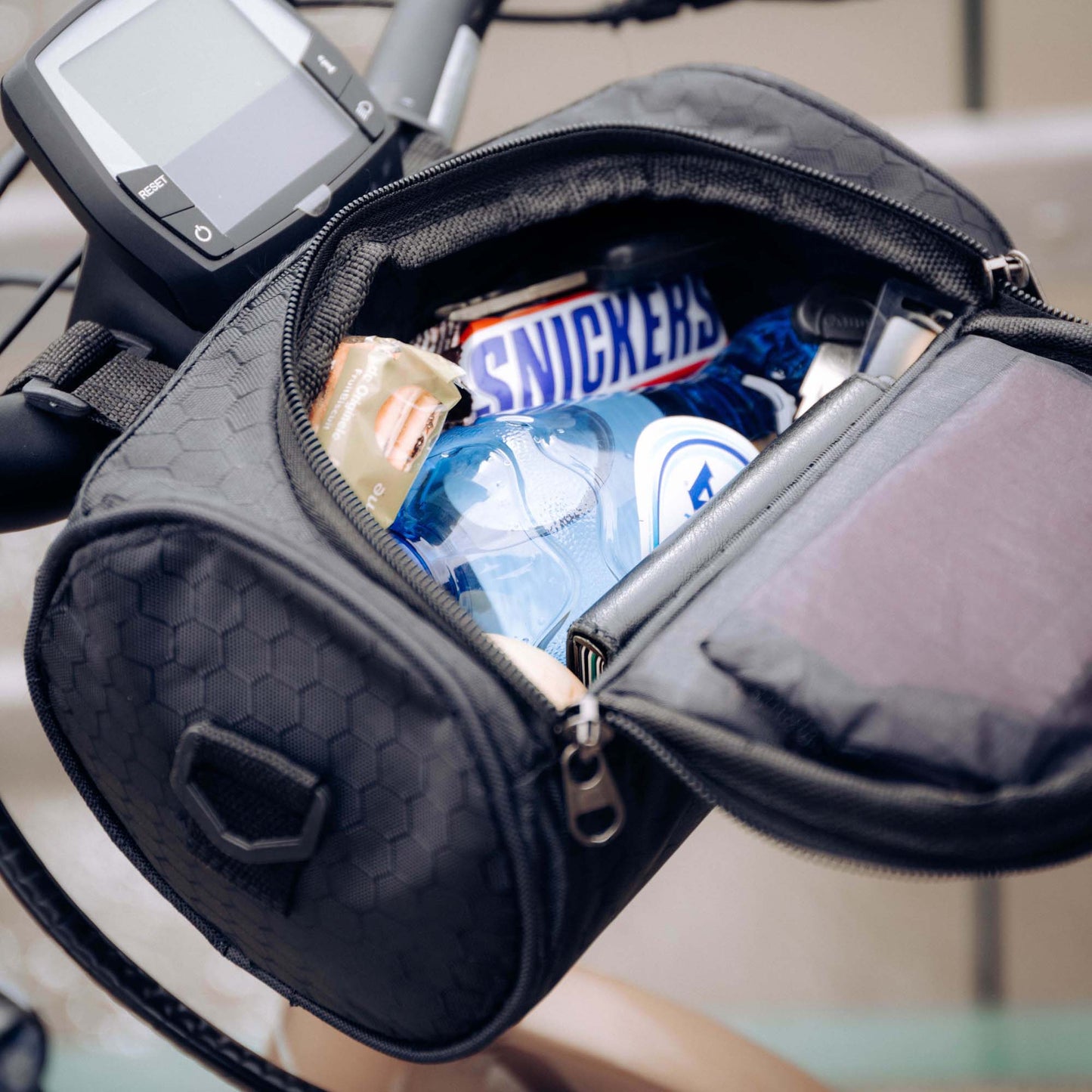 Waterdichte Touchscreen Fietstas – Compact, Stevig & Smartphonevriendelijk