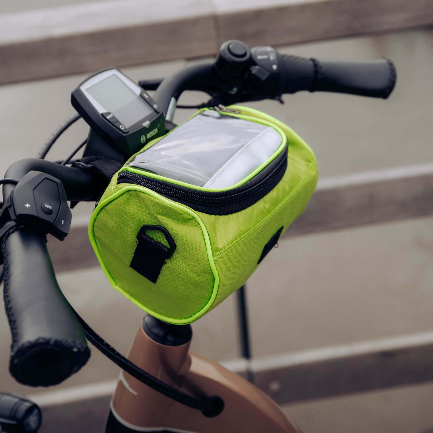 Waterdichte Touchscreen Fietstas – Compact, Stevig & Smartphonevriendelijk