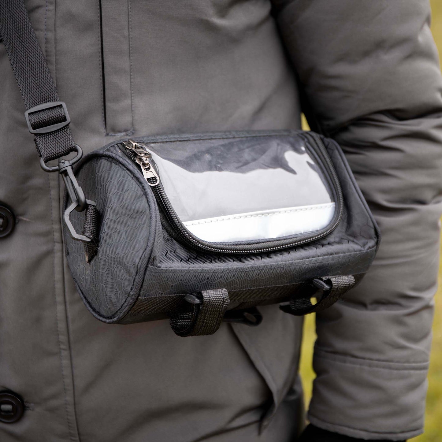 Waterdichte Touchscreen Fietstas – Compact, Stevig & Smartphonevriendelijk